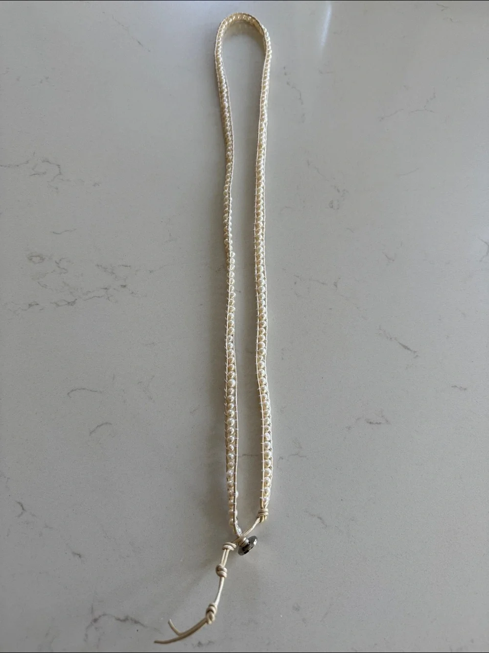 Victoria Emerson Pearl Wrap Bracelet - Ivory Beaded Multi-Strand 17-19